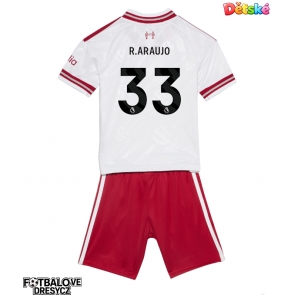 Liverpool Ronald Araujo #33 Dětské Venkovní dres komplet 2026-27 Krátký Rukáv (+ trenýrky)